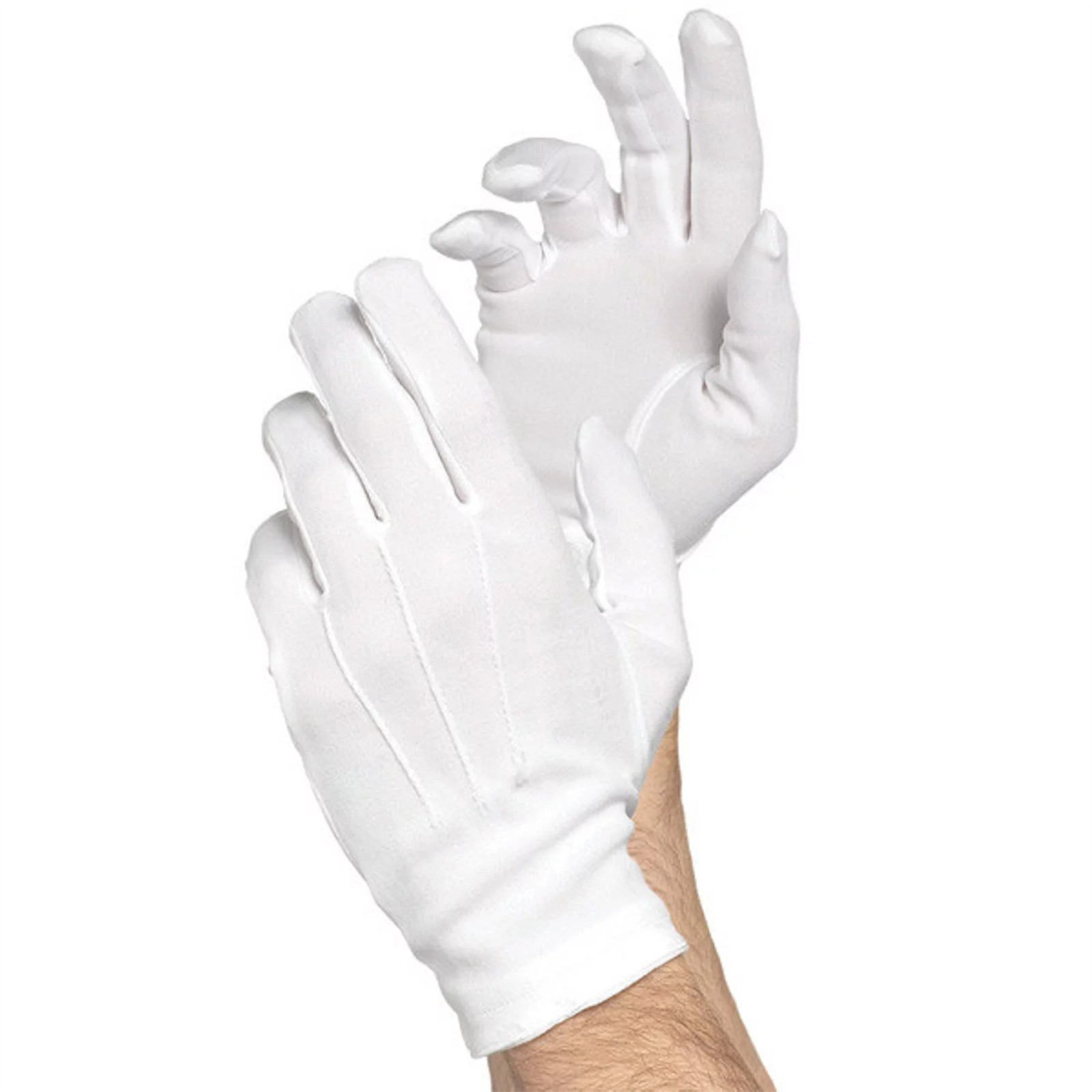 Formal Wear Gloves Men - 1/3/5/10 paia di guanti formali bianchi