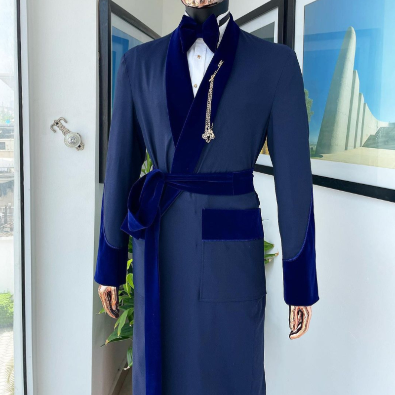 Men'S Formal Wear In Wedding - Abito da uomo blu royal su