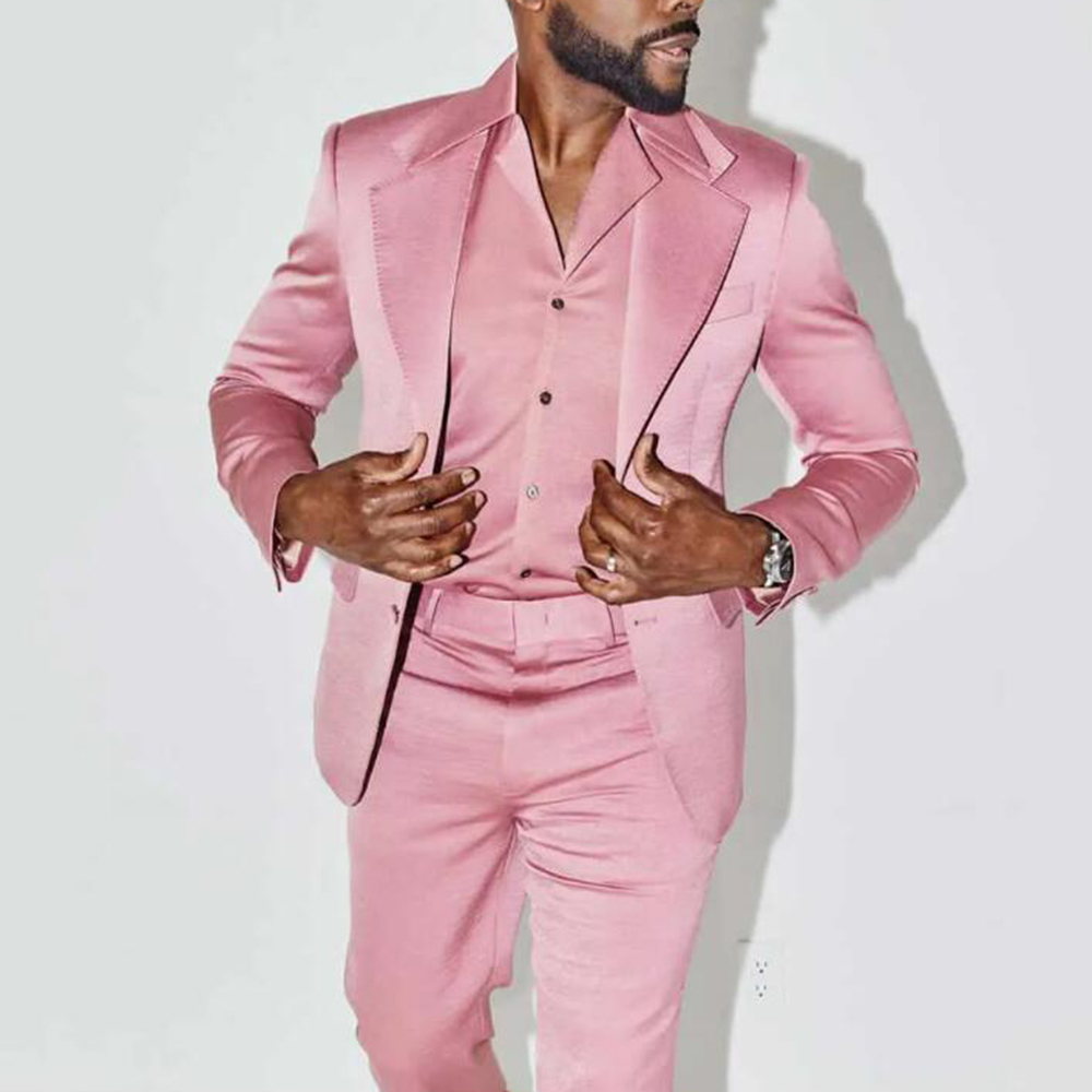 Smoking da sposa classico rosa - Men Formal Wear Pink recensione e prezzo
