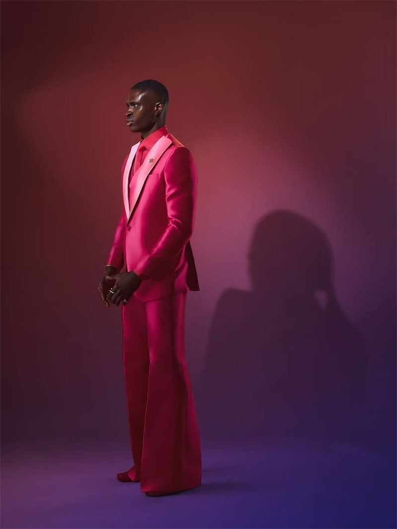 Set completo da uomo rosa ross - Men Formal Wear Pink recensione e prezzo
