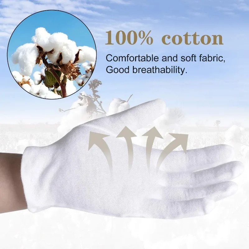 1 paio di guanti bianchi in co - Formal Wear Gloves Men recensione e prezzo