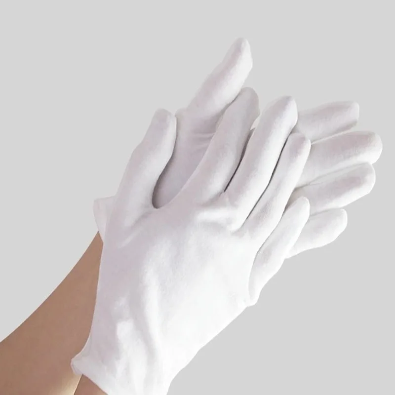 1 paio di guanti bianchi in co - Formal Wear Gloves Men recensione e prezzo