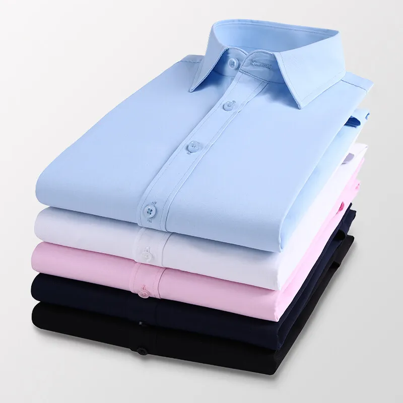 2026 Nuove Camicie a Maniche L - Men Formal Wear Pink recensione e prezzo