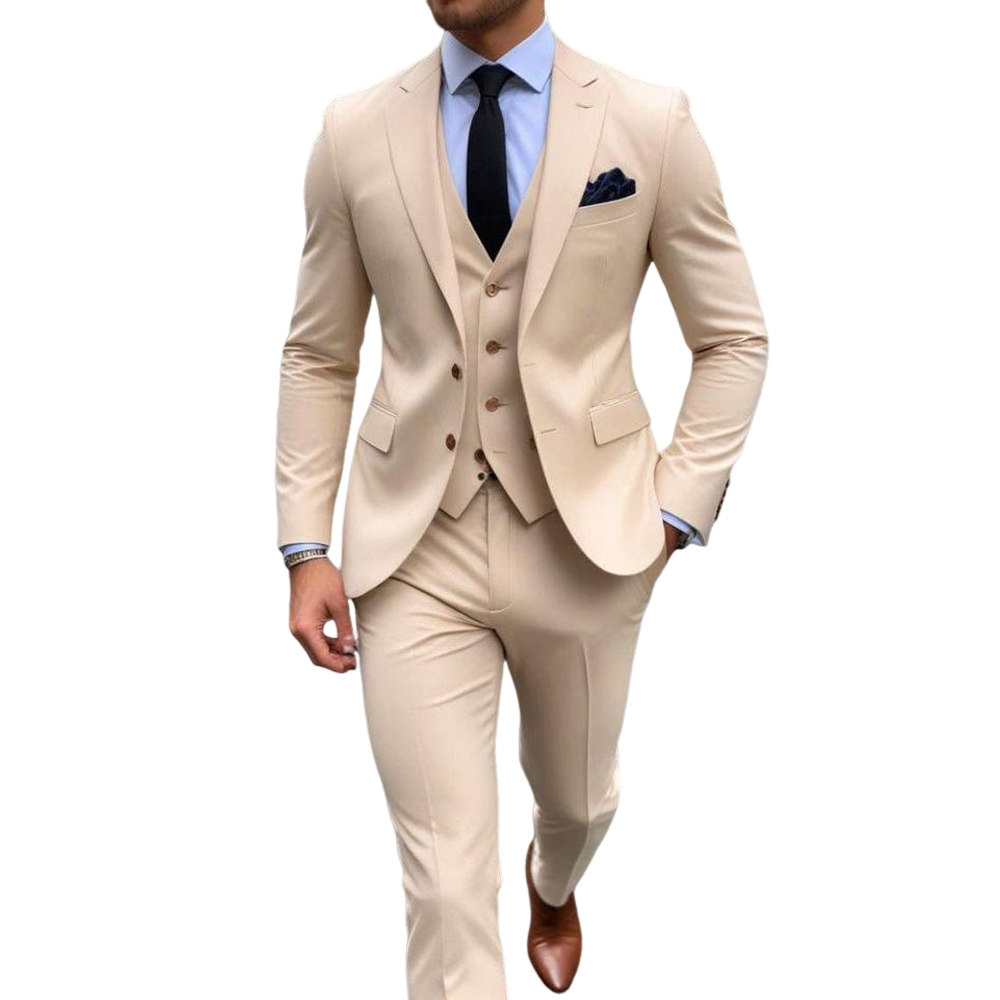 Abito da Uomo Rosa a 3 Pezzi p - Men Formal Wear Pink recensione e prezzo