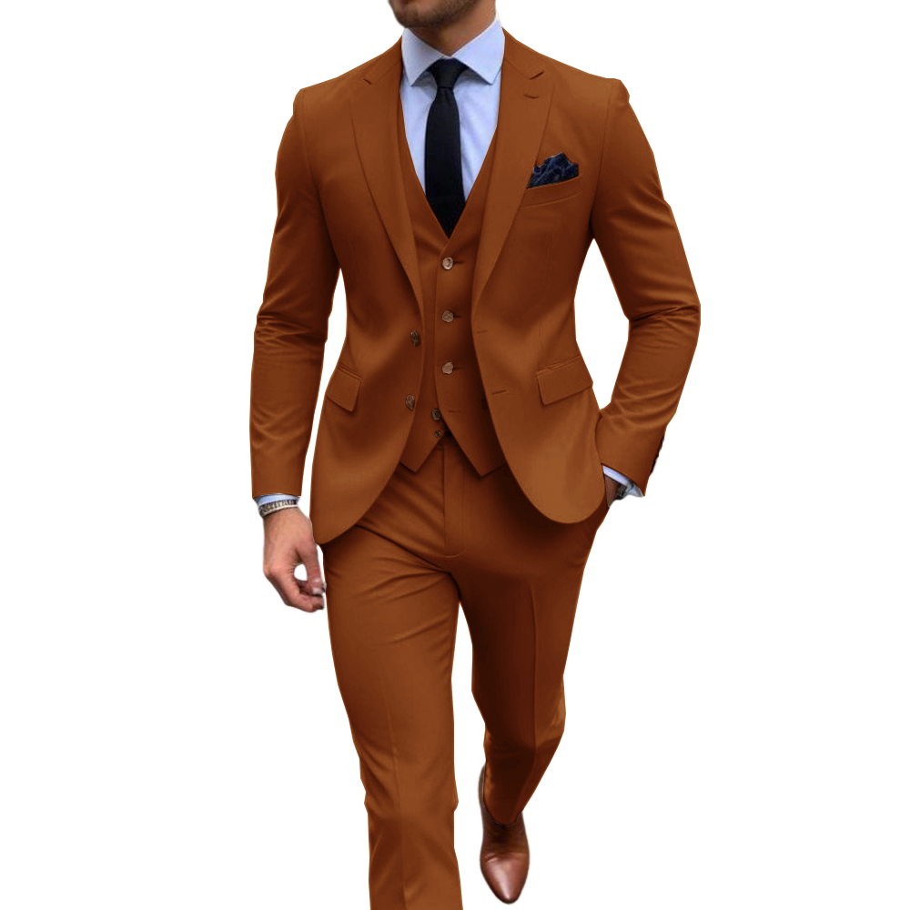 Abito da Uomo Rosa a 3 Pezzi p - Men Formal Wear Pink recensione e prezzo