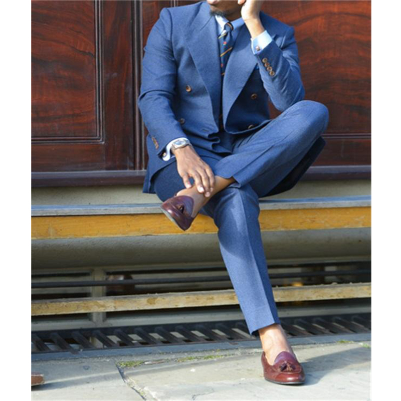 Abiti da uomo formali blu scur - Men Formal Wear Pants recensione e prezzo