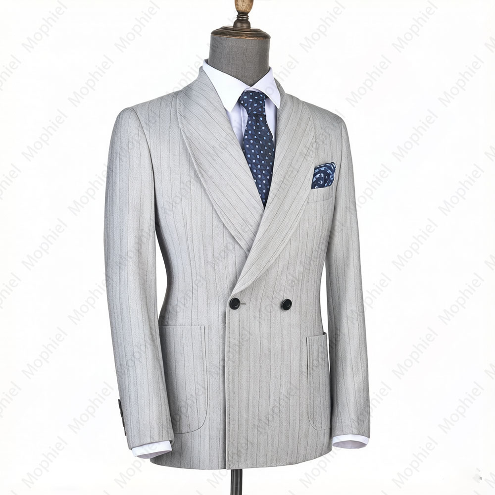 Abito da Uomo Mophiel Grigio C - Men Formal Wear Pants recensione e prezzo