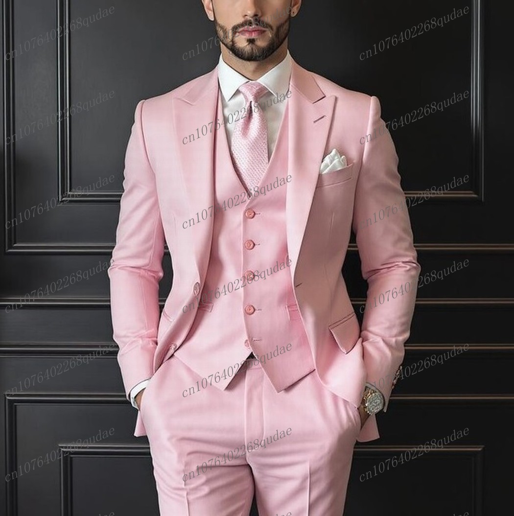 Abito da uomo rosa per occasio - Men Formal Wear Pink recensione e prezzo