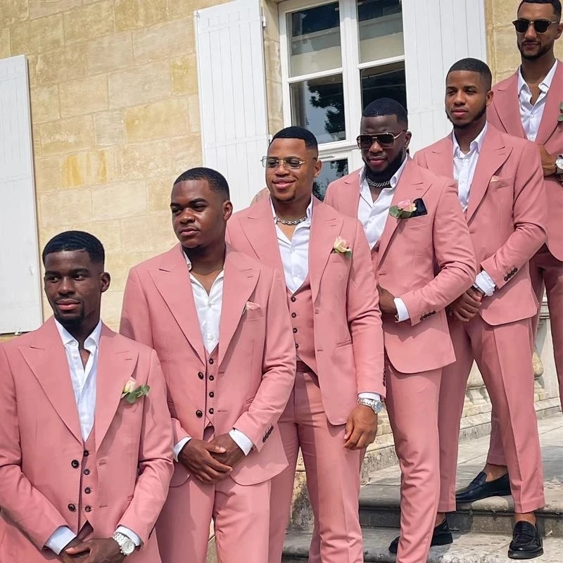 Abiti da uomo rosa, smoking da - Men Formal Wear Pink recensione e prezzo