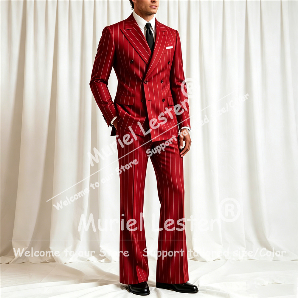 Elegante Completo a Righe da U - Men Formal Wear Pants recensione e prezzo