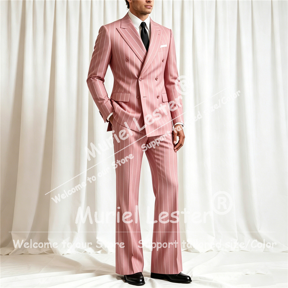 Elegante Completo a Righe da U - Men Formal Wear Pants recensione e prezzo