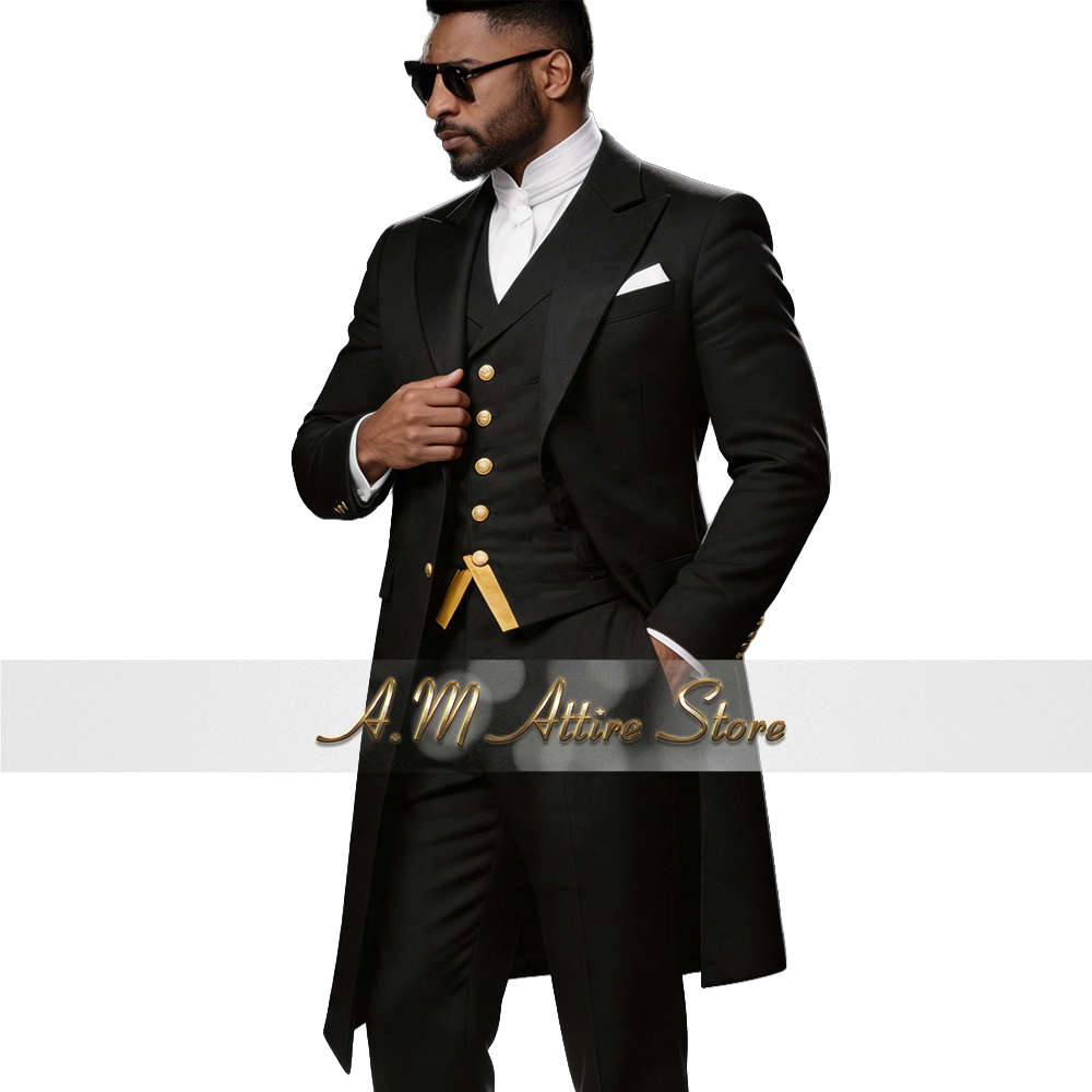 Abito da Sposo Blu da Uomo 3 P - Men Formal Wear Pants recensione e prezzo